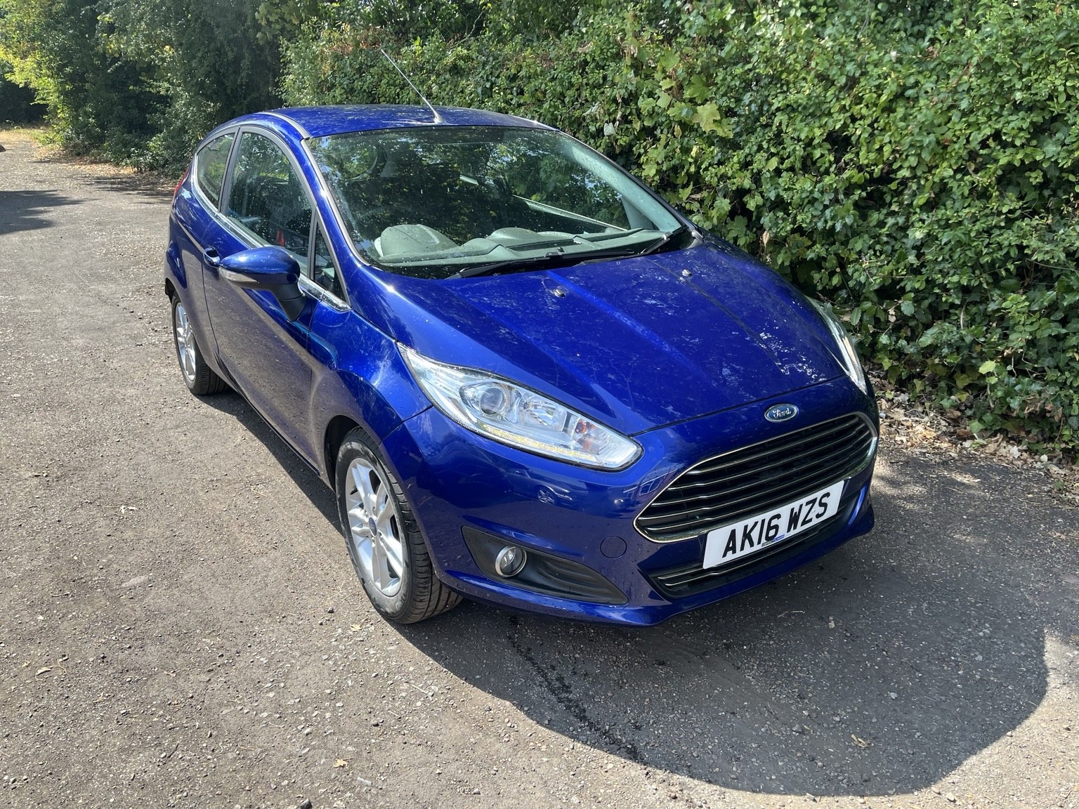 2016 Ford Fiesta 1.25 Zetec 3 Door exterior view